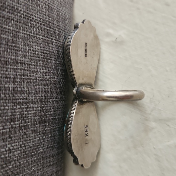 Incredible Native American Navajo Finger Climber Turquoise Ring 🩵💍🤎🎁 - Picture 5 of 12